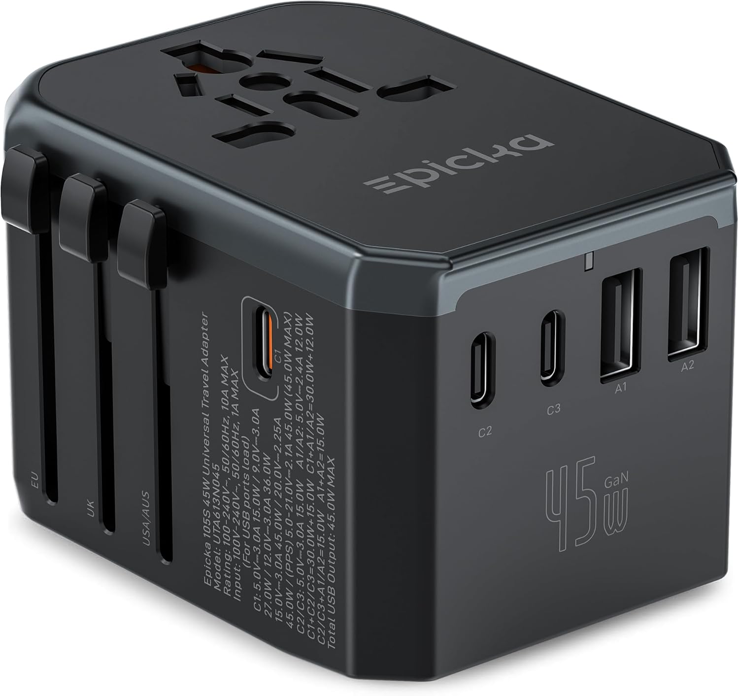 International plug adapter